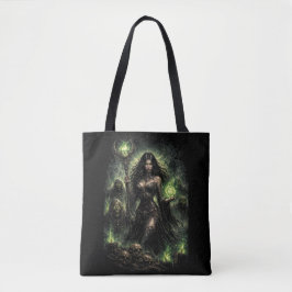 Bolsa Tote Rainha da Chama Verde