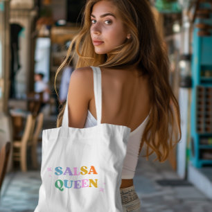 Bolsa Tote rainha da dança salsa latin simples