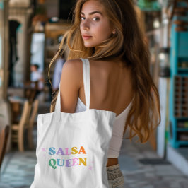 Bolsa Tote rainha da dança salsa latin simples