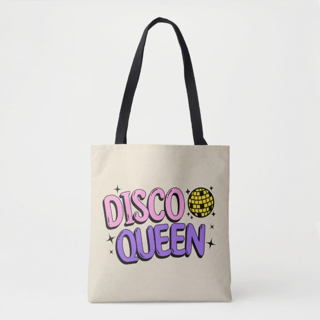 Bolsa Tote Rainha da Disco (Frente)
