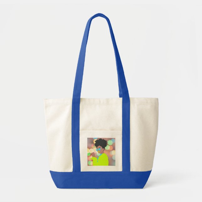 Bolsa Tote Rainha Dançante. (Frente)