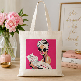 Bolsa Tote Rainha de Aniversário Personalizada e Tendência