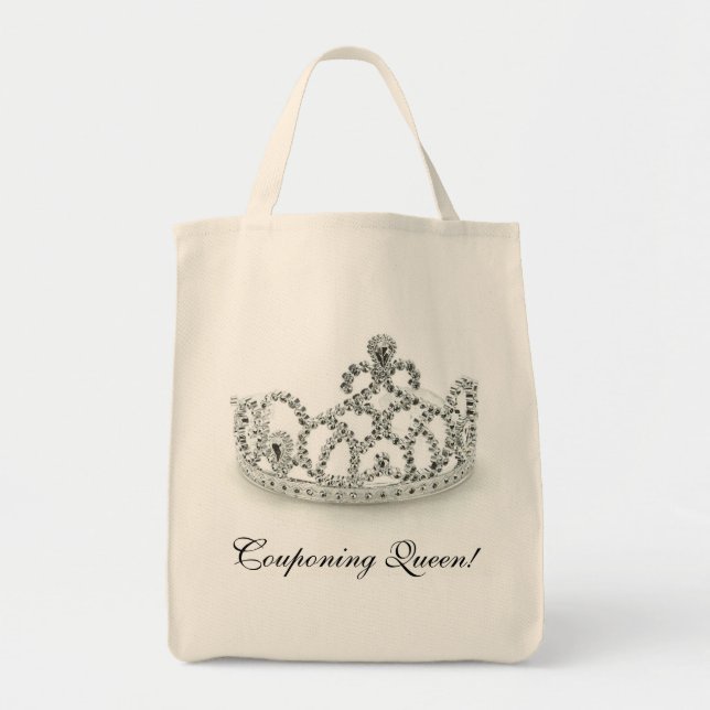 Bolsa Tote Rainha de Couponing (Frente)