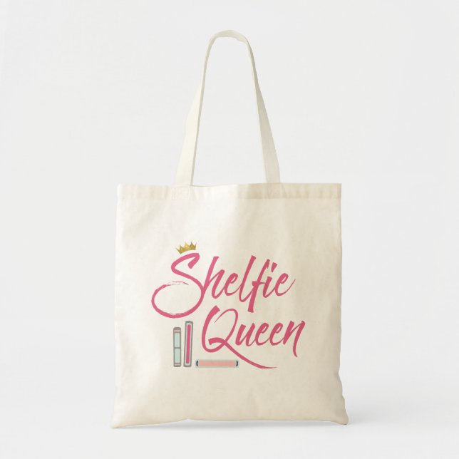Bolsa Tote Rainha de Shelfie (Frente)