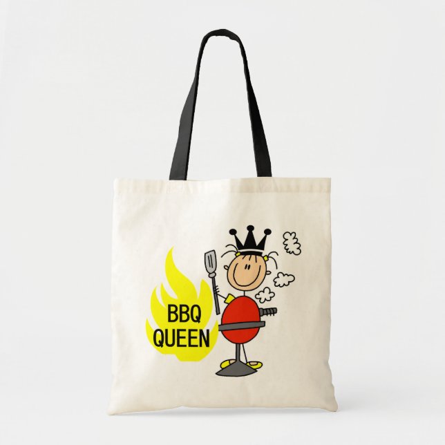 Bolsa Tote Rainha do Churrasco (Frente)