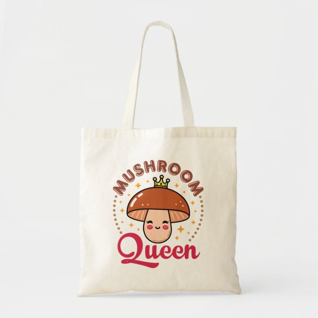 Bolsa Tote Rainha dos Cogumelos (Frente)
