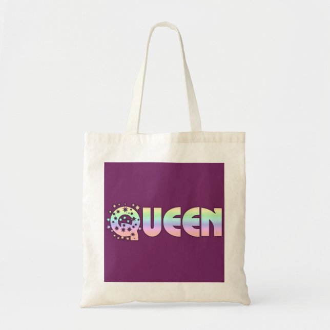 Bolsa Tote Rainha, saco de tote, à venda! (Frente)