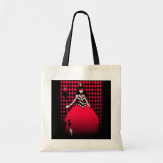 Bolsa Tote Rainha vermelha da sacola dos corações