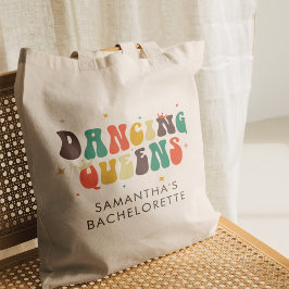 Bolsa Tote Rainhas da Dança Retro Festa de Solteira Personali