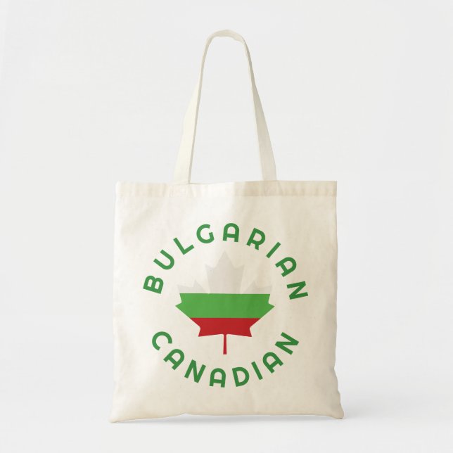Bolsa Tote Raízes búlgaras canadianas (Frente)