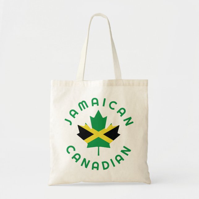 Bolsa Tote Raízes jamaicanas canadenses (Frente)