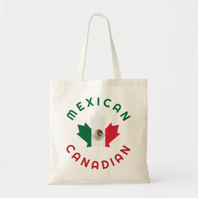 Bolsa Tote Raízes mexicanas canadenses (Frente)