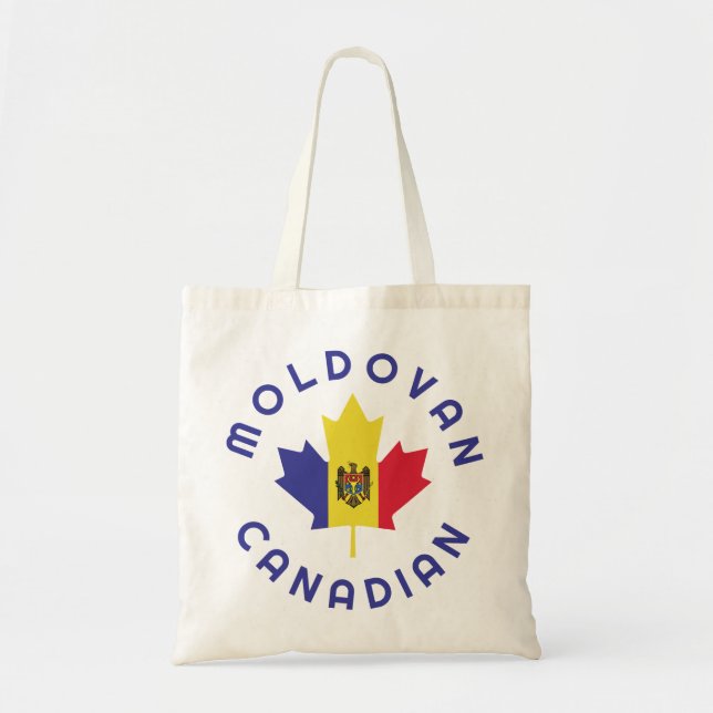 Bolsa Tote Raízes moldavas canadianas (Frente)