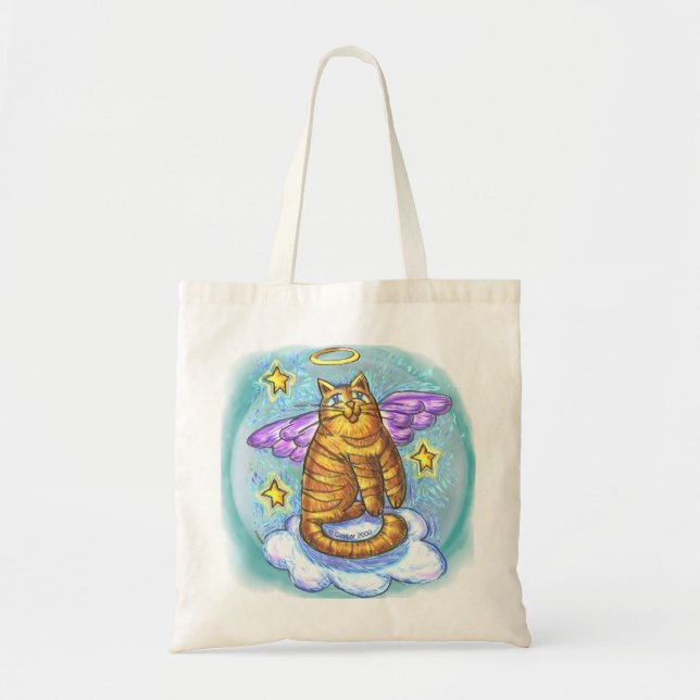 Bolsa tote Rambo Kitty Cat Angel (Frente)