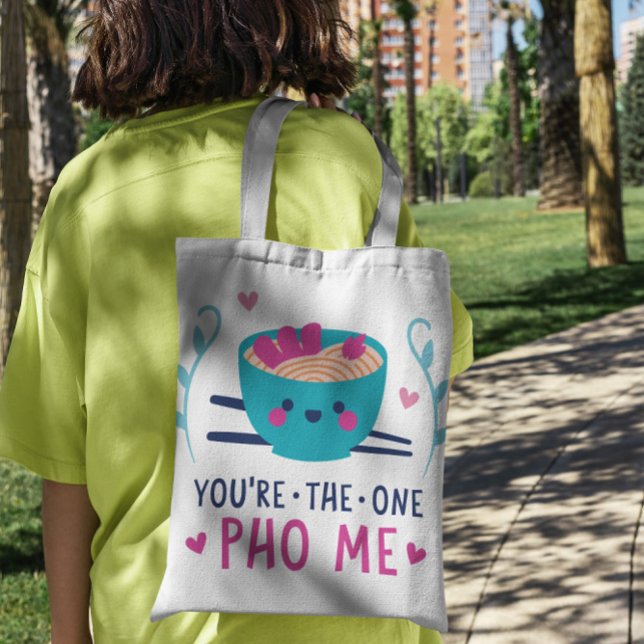 Bolsa Tote Ramen Noodles Asian Comida Tote Bag (Criador carregado)