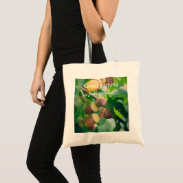 Bolsa Tote Ramos de carvalho com bolota