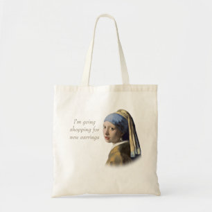 Bolsa Tote Rapariga com pérolas
