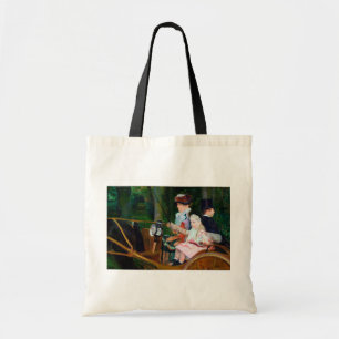 Bolsa Tote Rapariga dirigindo uma Carruagem, Mary Cassatt