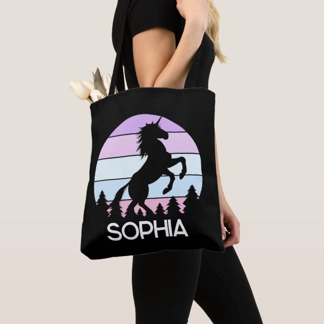 Bolsa Tote Raparigas Cotovelo Cotovelo Cotovelo Pastel Crianç (Close Up)