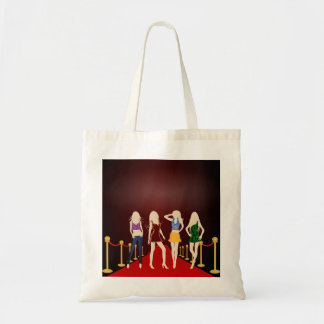 Bolsa Tote Raparigas de Moda Vermelha Escura nas Sacos de Tot