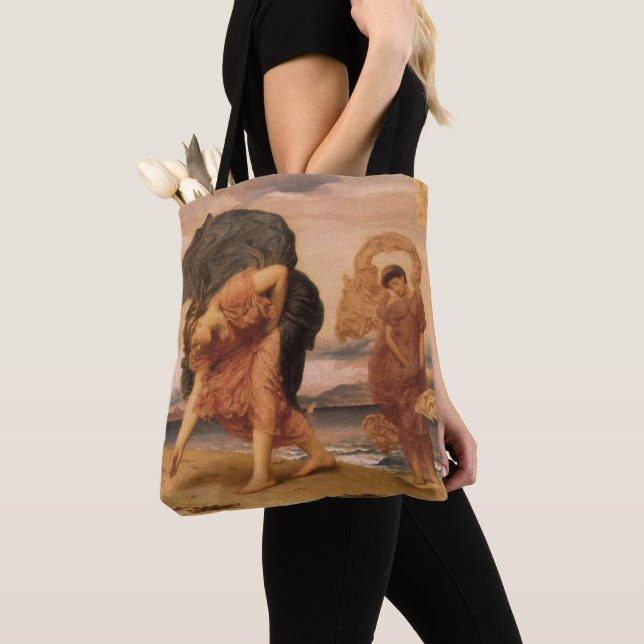 Bolsa Tote Raparigas Gregas Apanhando Seixos Pelo Lord Leight (Close Up)