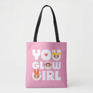 Bolsa Tote Raparigas Powerpuff: Garota Brilhante