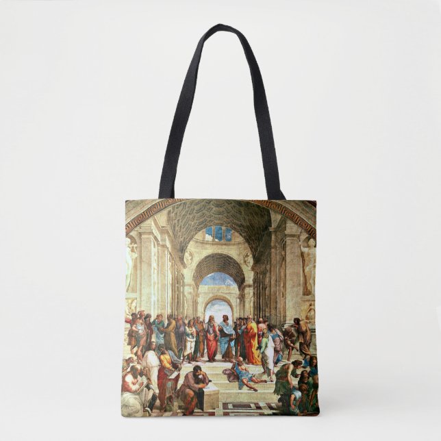 Bolsa Tote Raphael - Escola de Atenas (Frente)