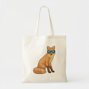 Bolsa Tote Raposa com óculos de sol