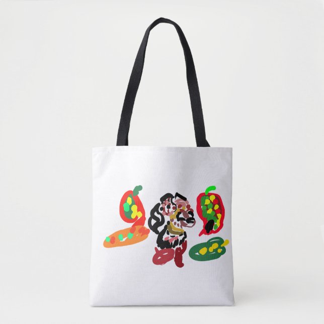 Bolsa Tote Raposa marca outono  (Frente)