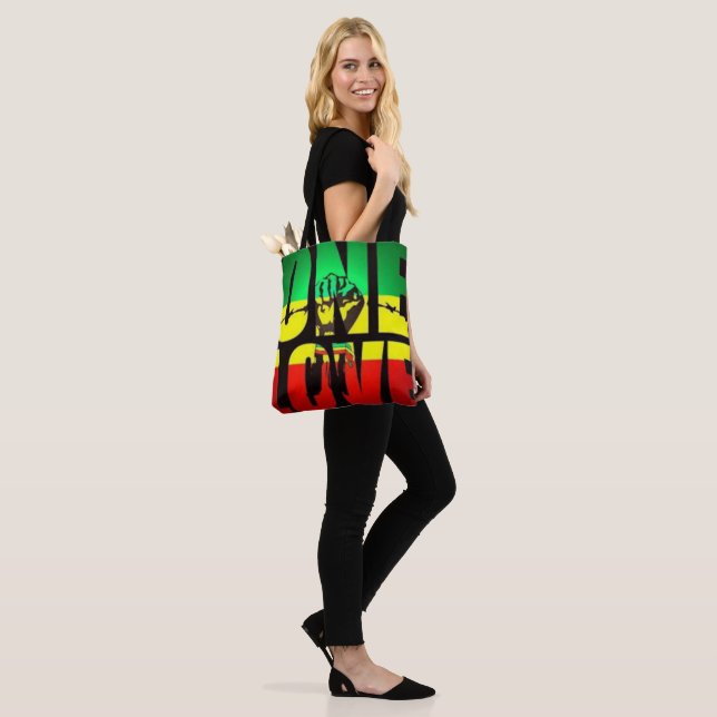 BOLSA TOTE RASTA COORDENA UM AMOR (No(a) Modelo)