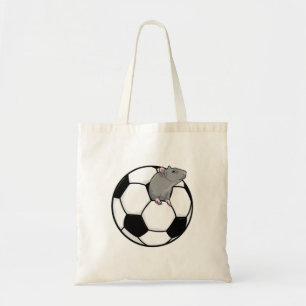 Bolsa Tote Rato com bola de futebol