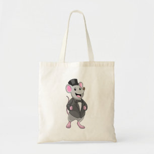Bolsa Tote Rato como Noivo com Laço