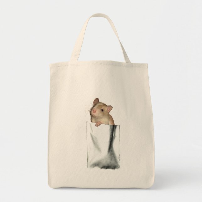 Bolsa Tote Rato de bolso (cara) (Frente)