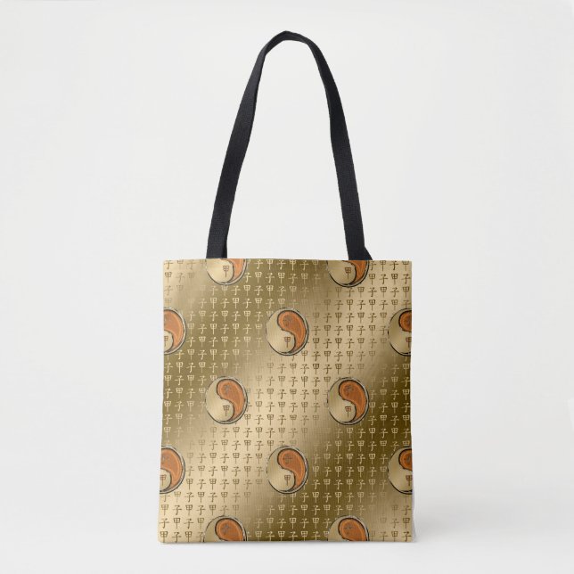 Bolsa Tote Rato de Madeira (Frente)