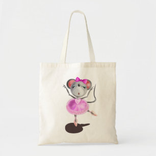 Bolsa Tote Rato de Pequena Ballerina