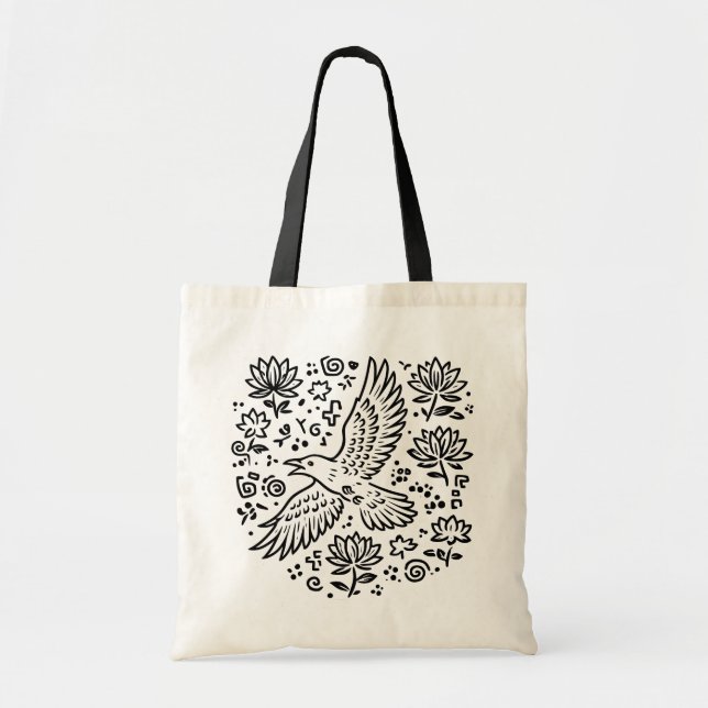 Bolsa Tote Raven of Transformation (Frente)