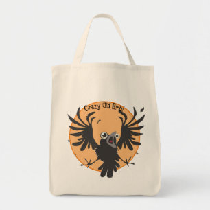 Bolsa Tote Raven - Velho Nascido Louco