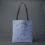 Bolsa Tote RAVENCLAW™ Wit Learning Wisdom Crest<br><div class="desc">Celebrate wisdom, wit, and a love of learning with this elegant Ravenclaw™ crest design. Showcasing the proud house eagle set within a classic shield, this refined artwork highlights Ravenclaw’s defining traits — Wit, Learning and Wisdom — in a clean, timeless layout. Rendered in cool, sophisticated house tones, the detailed linework...</div>