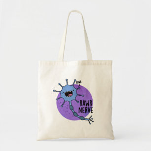 Bolsa Tote Rawr Nerve Neuron Nerve Pun