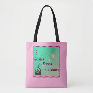 Bolsa Tote Razão de Jesus de Natal para a Sacola de Tote.