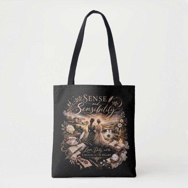 Bolsa Tote Razão e Sensibilidade (Frente)