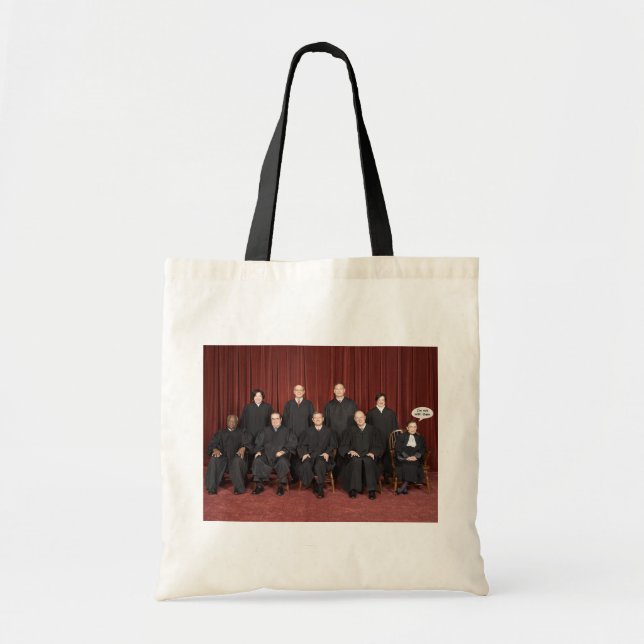 Bolsa Tote RBG não com eles (Frente)