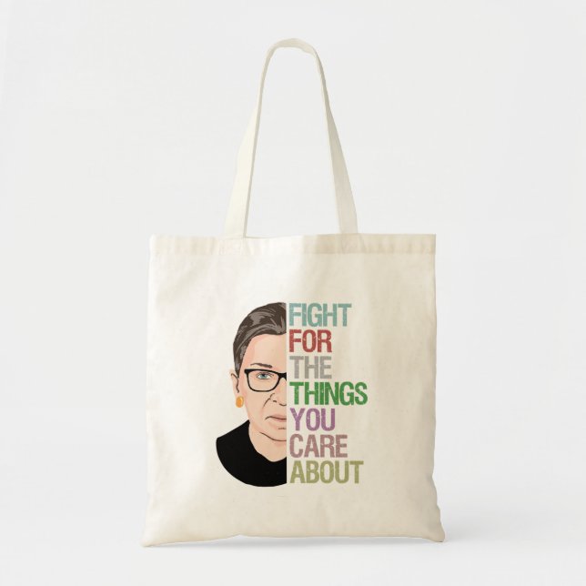 Bolsa Tote RBG Ruth Bader Ginsburg (Frente)