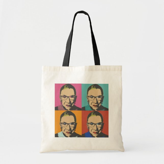 Bolsa Tote RBG Women's, Notorcasos RBG, Ruth Bader Ginsburg (Frente)