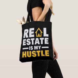 Bolsa Tote Real Estate é o meu organizador do Hustle Realtor 