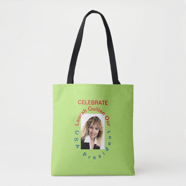 BOLSA TOTE #REALUSAPRESIDENTLAURAHGUILLEN (Frente)