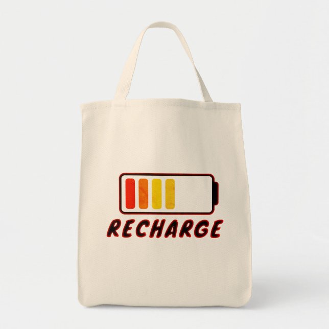 Bolsa Tote Recarregar (Frente)