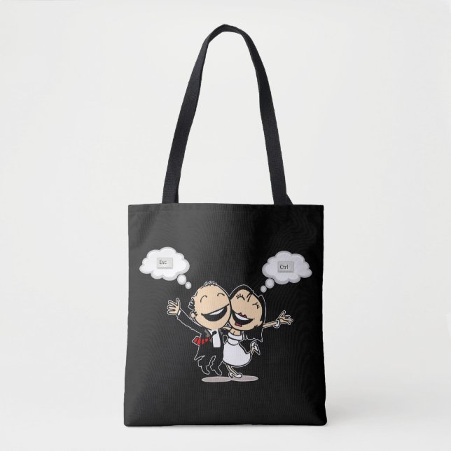 Bolsa Tote Recém-casados (Frente)
