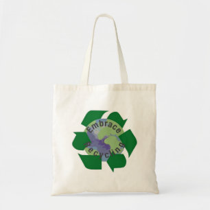 Bolsa Tote Reciclagem do abraço