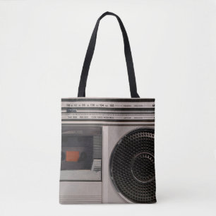 Bolsa Tote Reco de cassete de rádio estéreo portátil retroatu